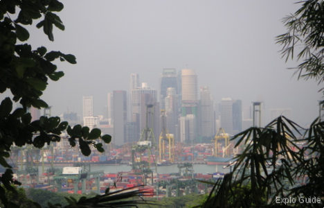 Mount Serapong battery, Singapore ExploGuide - Off the beaten path travel and alternative tourism database, offtrack destinations