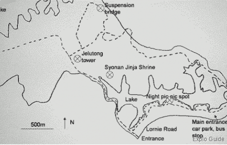 Mac Ritchie Reservoir, Singapore ExploGuide - Off the beaten path travel and alternative tourism database, offtrack destinations