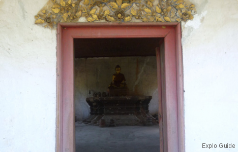 Wat Chom Phet temple, Luang Prabang Wat Chom Phet temple, Luang Prabang