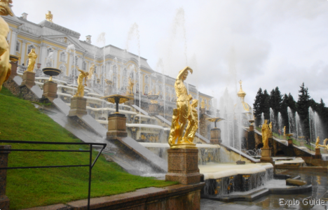 Peterhof , Grand Cascade ExploGuide - Off the Path Travel and Alternative Tourism database