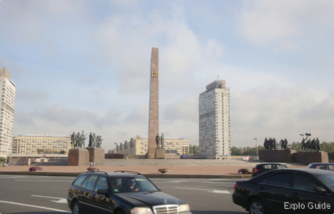 monument to the defender of Leningrad ExploGuide - Off the Path Travel and Alternative Tourism database