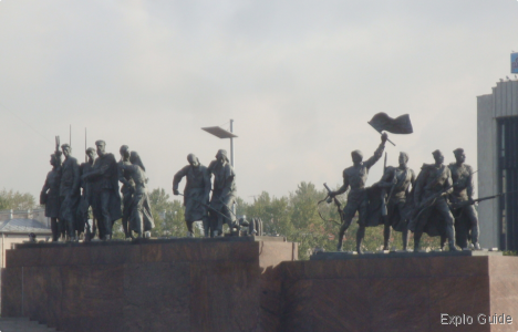 monument to the defender of Leningrad ExploGuide - Off the Path Travel and Alternative Tourism database