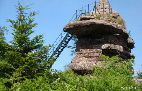 Tête du Coquin summit & bunker, Vosges Explo-guide - Alternative travel database