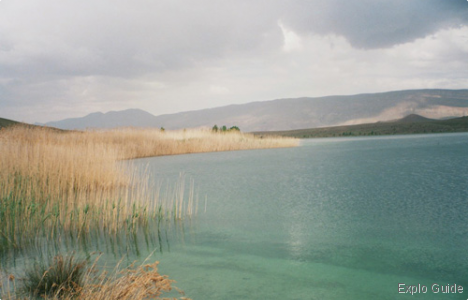 Tislit and Isli lakes, Imilchil, Atlas Tislit and Isli lakes, Imilchil, Atlas