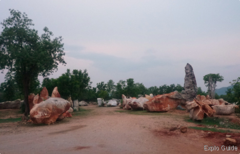 Wang Dong stone quarries, Kanchanaburi Wang Dong stone quarries, Kanchanaburi