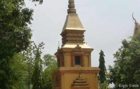 Wat Khong Chiam temple, Khong Chiam, Isan ExploGuide - Off the beaten path travel and alternative tourism database, offtrack destinations