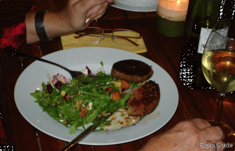 Yummy meal at St Johns Coffee Stop, Nymboida Village ExploGuide - Off the Path Travel and Alternative Tourism database