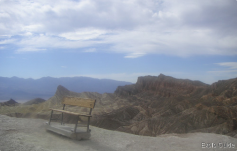 Zabriskie point, Death Valley ExploGuide - Off the beaten path travel and alternative tourism database, offtrack destinations