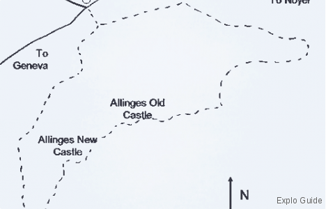Allinges Old and New feudal castles, Thonon Explo-guide - Alternative travel database