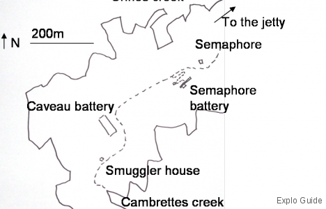 Semaphore battery, Frioul islands Explo-guide - Alternative travel database