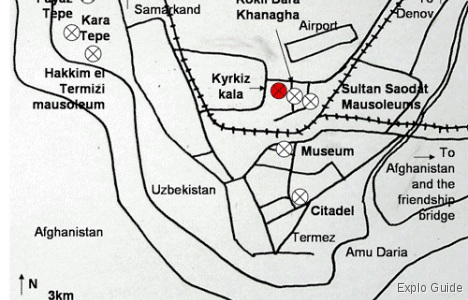 Kyrkyz Kala fortress, Termez Explo-guide - Alternative travel database