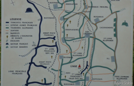 "Le Linge" battle memorial, Orbey, Alsace Explo-guide - Alternative travel database