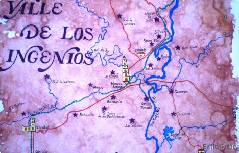 Casa Guachinango plantation, Valle de los Ingenios, map ExploGuide - Off the beaten path travel and alternative tourism database, offtrack destinations