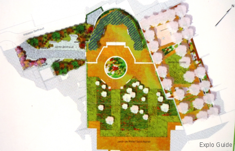 Jardin Anne Frank garden, Le Marais, Paris ExploGuide - Off the Path Travel and Alternative Tourism database