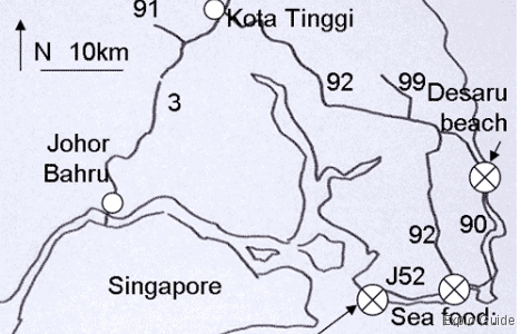 Pengerang WW2 fort, Johor ExploGuide - Off the beaten path travel and alternative tourism database, offtrack destinations