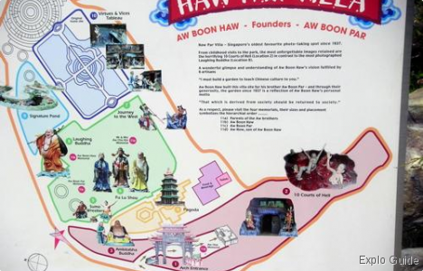 Haw Par Villa park, Singapore ExploGuide - Off the beaten path travel and alternative tourism database, offtrack destinations
