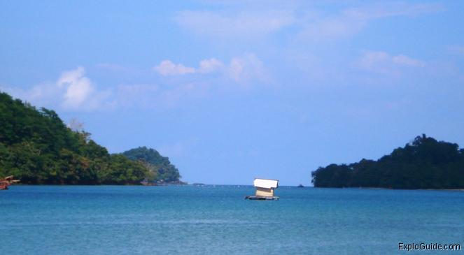 from the roof of the sky above to the deep blue sea --- on the right side is kelapa island ExploGuide - Off the Path Travel and Alternative Tourism database