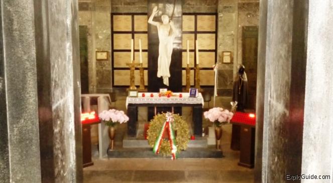 Del Tonale WW1 military sanctuary, Tonale pass ExploGuide - Off the beaten path travel and alternative tourism database, offtrack destinations